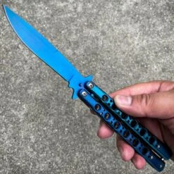 Scorpion Balisong Butterfly -BLADE ADDICT Sales blade addict butterfly knife blue scorpion balisong butterfly 28866240544967