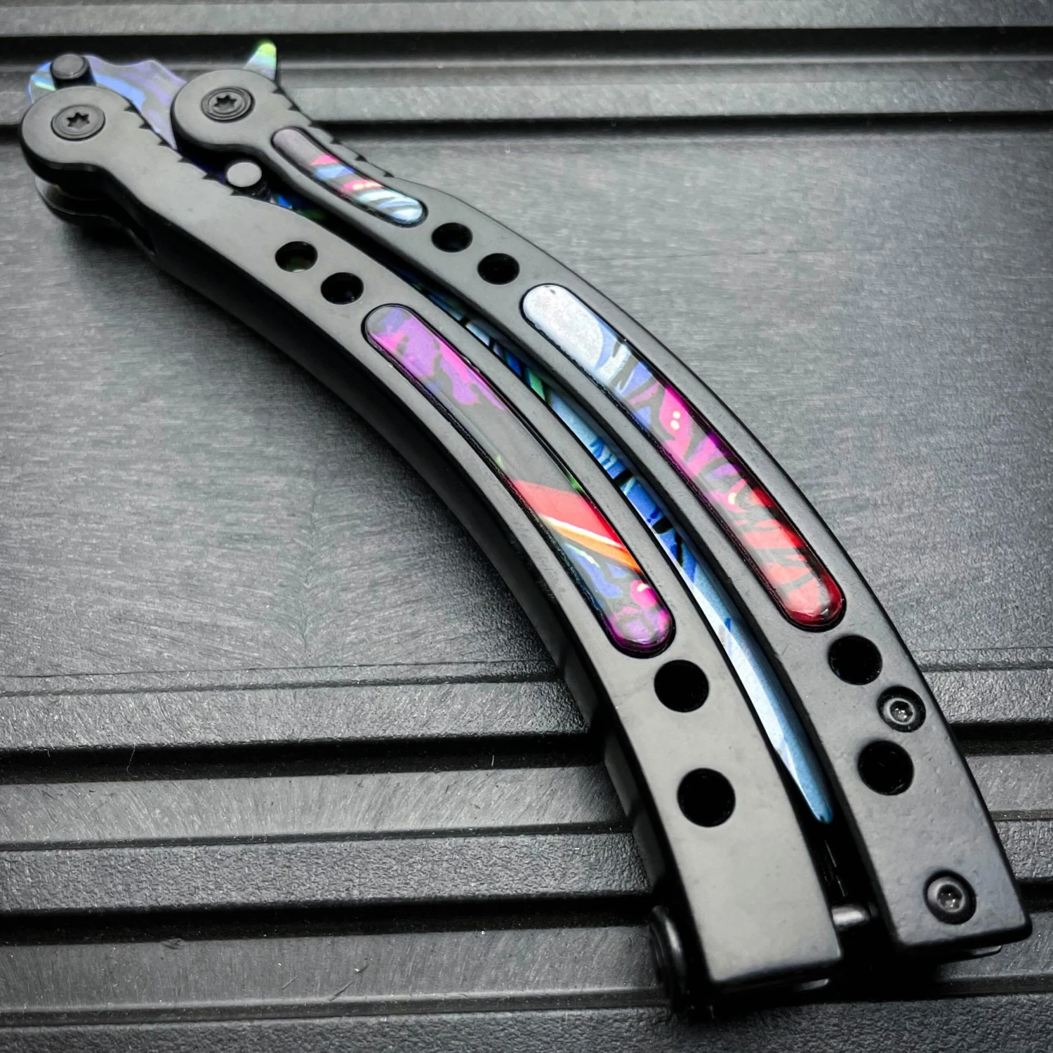 CSGO HYPER BEAST Practice Knife Balisong Butterfly Tactical Combat Trainer NEW 5 CSGO HYPER BEAST Practice Knife Balisong Butterfly Tactical Combat Trainer NEW - Image 3
