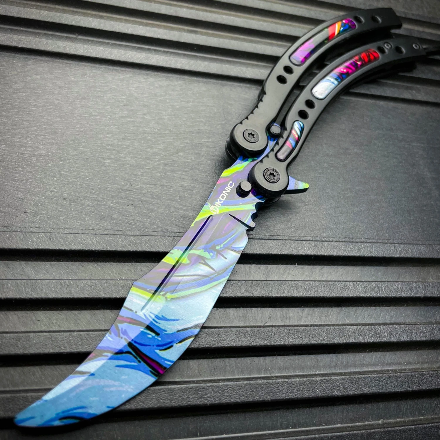 CSGO HYPER BEAST Practice Knife Balisong Butterfly Tactical Combat Trainer NEW 3 CSGO HYPER BEAST Practice Knife Balisong Butterfly Tactical Combat Trainer NEW