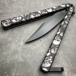 IKONIC Tactical Balisong Butterfly Knife NEW -BLADE ADDICT Sales blade addict butterfly knife ikonic tactical balisong butterfly knife new 23017375006919