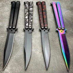 IKONIC Tactical Balisong Butterfly Knife NEW