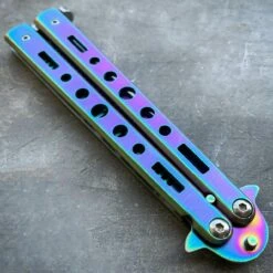 Practice BALISONG METAL BUTTERFLY Assorted Trainer Knife BLADE Comb Brush NEW 35 Practice BALISONG METAL BUTTERFLY Assorted Trainer Knife BLADE Comb Brush NEW -BLADE ADDICT Sales blade addict butterfly knife practice balisong metal butterfly assorted trainer knife blade comb brush new 28560485613767