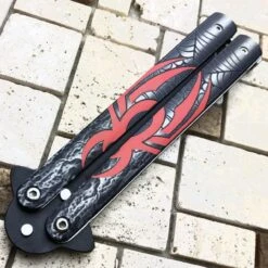 Spider Balisong Butterfly Knife -BLADE ADDICT Sales blade addict butterfly knife spider balisong butterfly knife 15405793181784