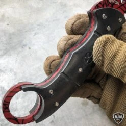 8.5" CSGO Talon Fixed Blade Counter Strike Karambit Claw Knife -BLADE ADDICT Sales blade addict csgo 8 5 csgo talon fixed blade counter strike karambit claw knife 15400419131480
