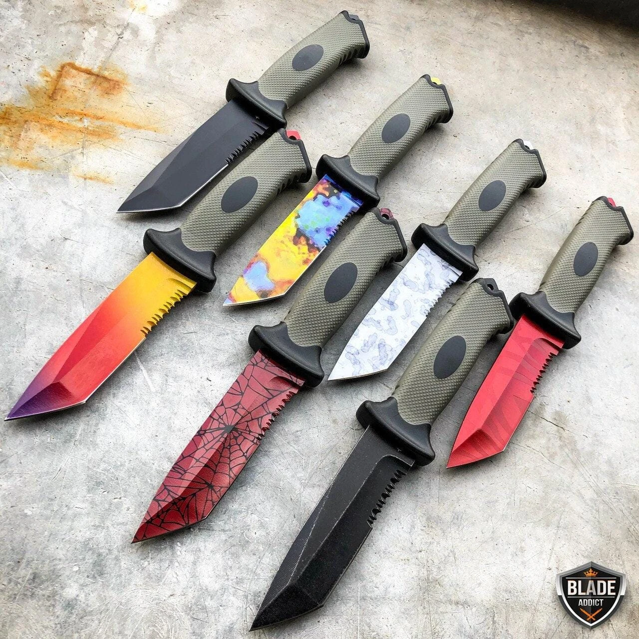 9.5" Tactical CSGO Ursus Fixed Blade Counter Strike Survival Knife 4 9.5" Tactical CSGO Ursus Fixed Blade Counter Strike Survival Knife - Image 2