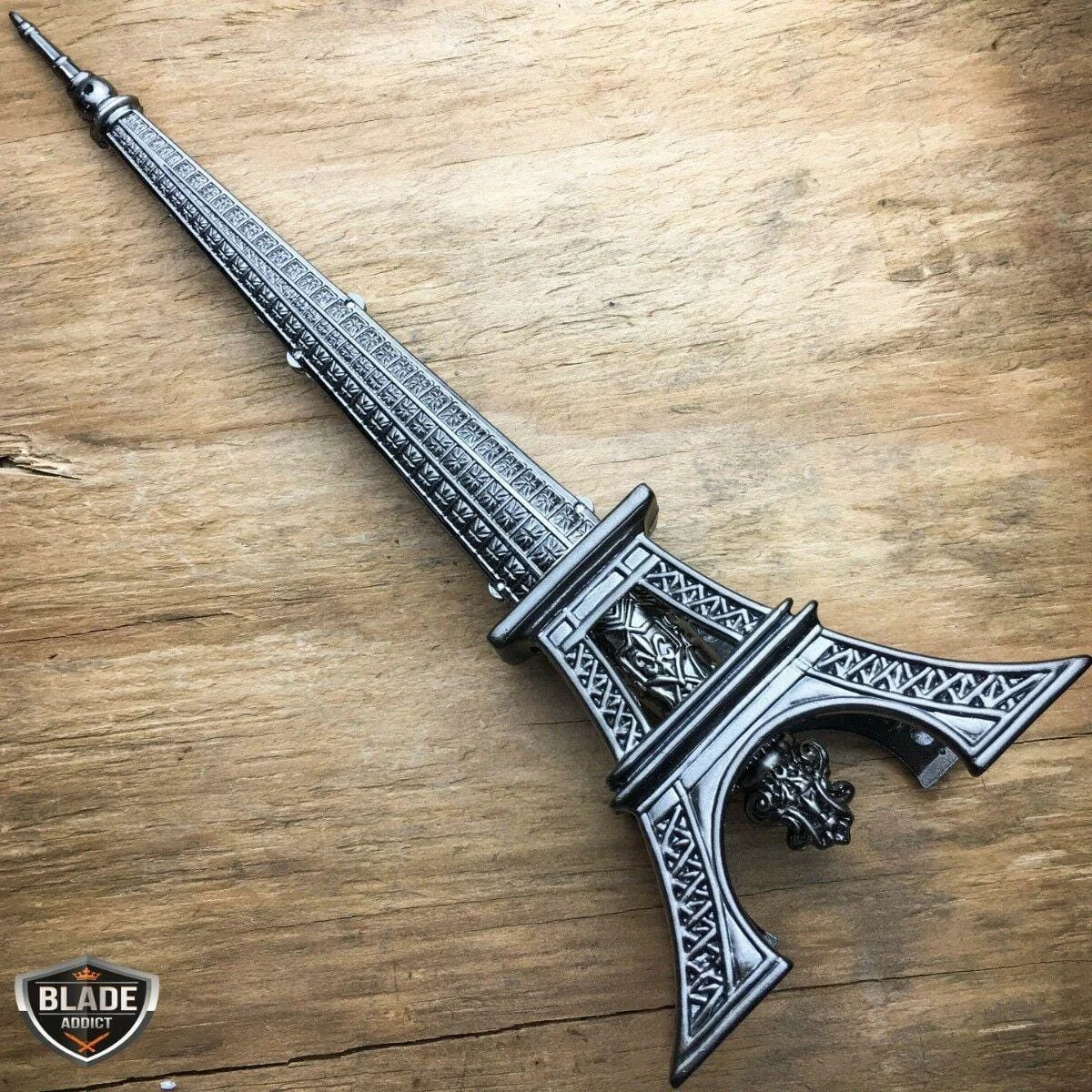 10" Eiffel Tower Letter Opener Blade Dagger Executive Knife Statue 6 10" Eiffel Tower Letter Opener Blade Dagger Executive Knife Statue - Image 4