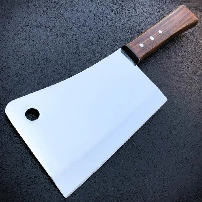 12" MEAT CLEAVER CHEF BUTCHER KNIFE Stainless Steel Full Tang Chopper Kitchen 4 12" MEAT CLEAVER CHEF BUTCHER KNIFE Stainless Steel Full Tang Chopper Kitchen - Image 2