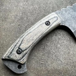 12" STONEWASH CLEAVER BLADE CHEF BUTCHER KNIFE Stainless Steel Full Tang Kitchen 9 12" STONEWASH CLEAVER BLADE CHEF BUTCHER KNIFE Stainless Steel Full Tang Kitchen -BLADE ADDICT Sales blade addict fixed blade 12 stonewash cleaver blade chef butcher knife stainless steel full tang kitchen 36571085209814