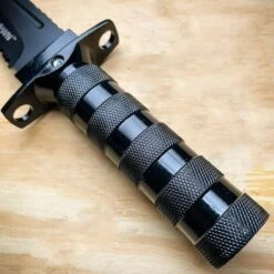 12" Tactical Camping Hunting Rambo Fixed Blade Knife BLACK Bowie + Survival KIT -BLADE ADDICT Sales blade addict fixed blade 12 tactical camping hunting rambo fixed blade knife black bowie survival kit 28865798045895