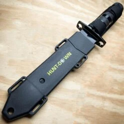 12" Tactical Camping Hunting Rambo Fixed Blade Knife BLACK Bowie + Survival KIT -BLADE ADDICT Sales blade addict fixed blade 12 tactical camping hunting rambo fixed blade knife black bowie survival kit 28865798242503