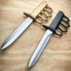 12" U.S. 1918 WORLD WAR 1 KNUCKLE HANDLE TRENCH KNIFE W/ SHEATH -BLADE ADDICT Sales blade addict fixed blade 12 u s 1918 world war 1 knuckle handle trench knife w sheath 28137727459527