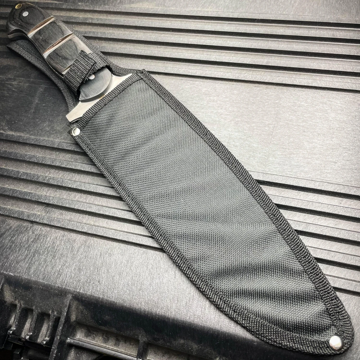 15" HEAVY DUTY FULL TANG TACTICAL HUNTING KNIFE Rambo Machete Survival Combat 6 15" HEAVY DUTY FULL TANG TACTICAL HUNTING KNIFE Rambo Machete Survival Combat - Image 4