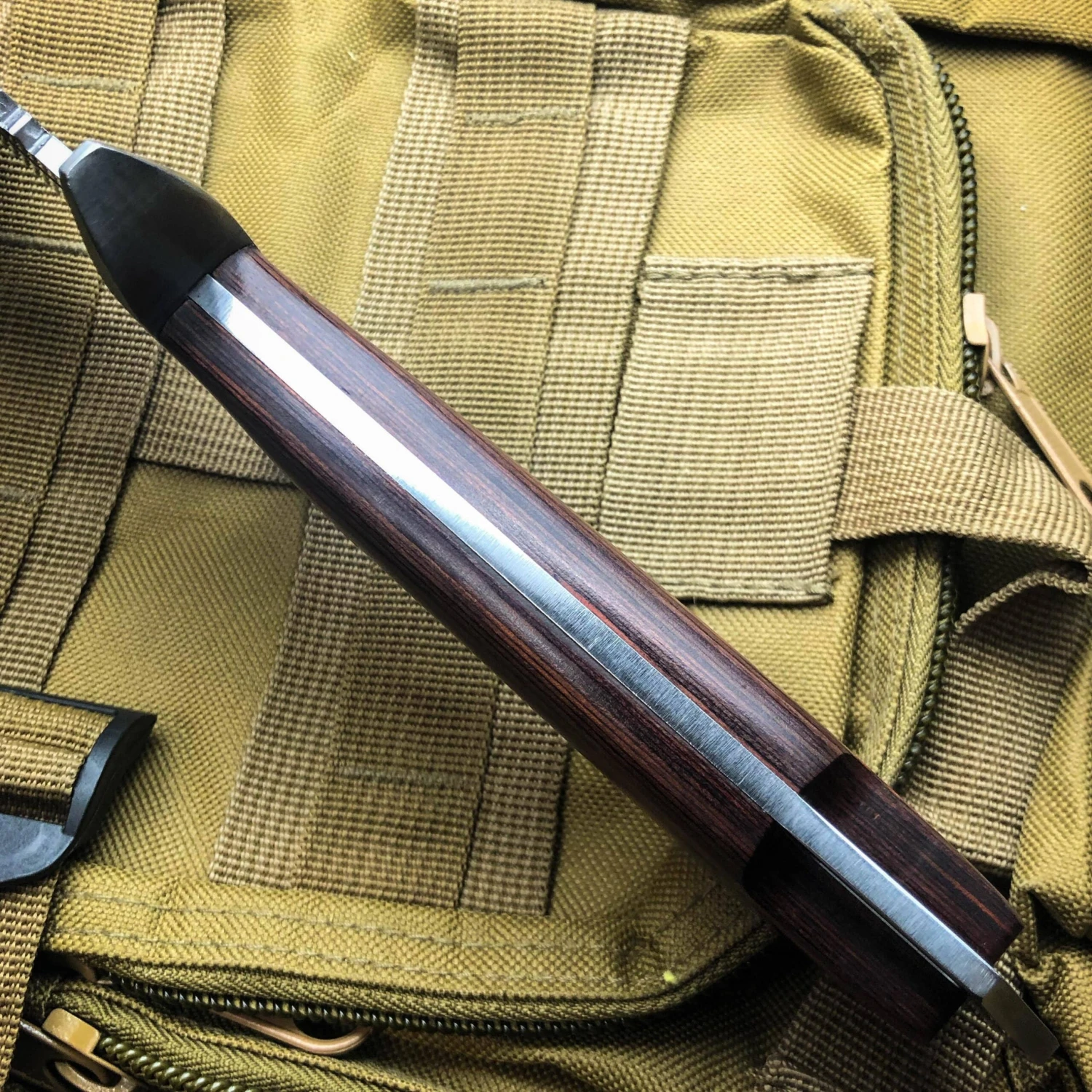 16" Full Tang TACTICAL Hunting Rambo Fixed Blade Camping Bowie Knife W Sheath 5 16" Full Tang TACTICAL Hunting Rambo Fixed Blade Camping Bowie Knife W Sheath - Image 3