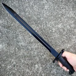 21" M1 US RIFLE Bayonet Military Tactical Combat Hunting Knife Survival Rambo 12 21" M1 US RIFLE Bayonet Military Tactical Combat Hunting Knife Survival Rambo -BLADE ADDICT Sales blade addict fixed blade 21 m1 us rifle bayonet military tactical combat hunting knife survival rambo 23895421190343