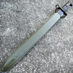 21" M1 US RIFLE Bayonet Military Tactical Combat Hunting Knife Survival Rambo 10 21" M1 US RIFLE Bayonet Military Tactical Combat Hunting Knife Survival Rambo -BLADE ADDICT Sales blade addict fixed blade 21 m1 us rifle bayonet military tactical combat hunting knife survival rambo 23895421288647