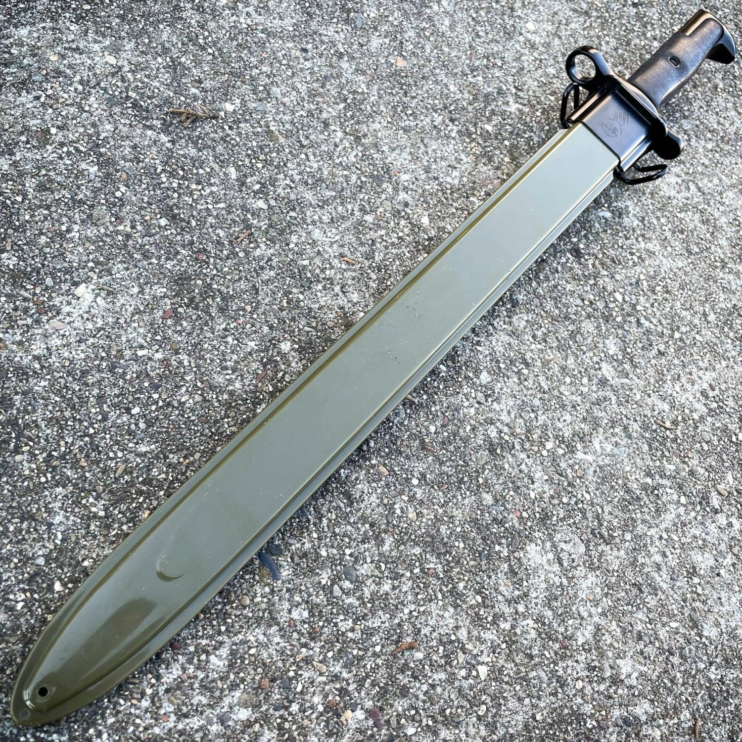 21" M1 US RIFLE Bayonet Military Tactical Combat Hunting Knife Survival Rambo 5 21" M1 US RIFLE Bayonet Military Tactical Combat Hunting Knife Survival Rambo - Image 3