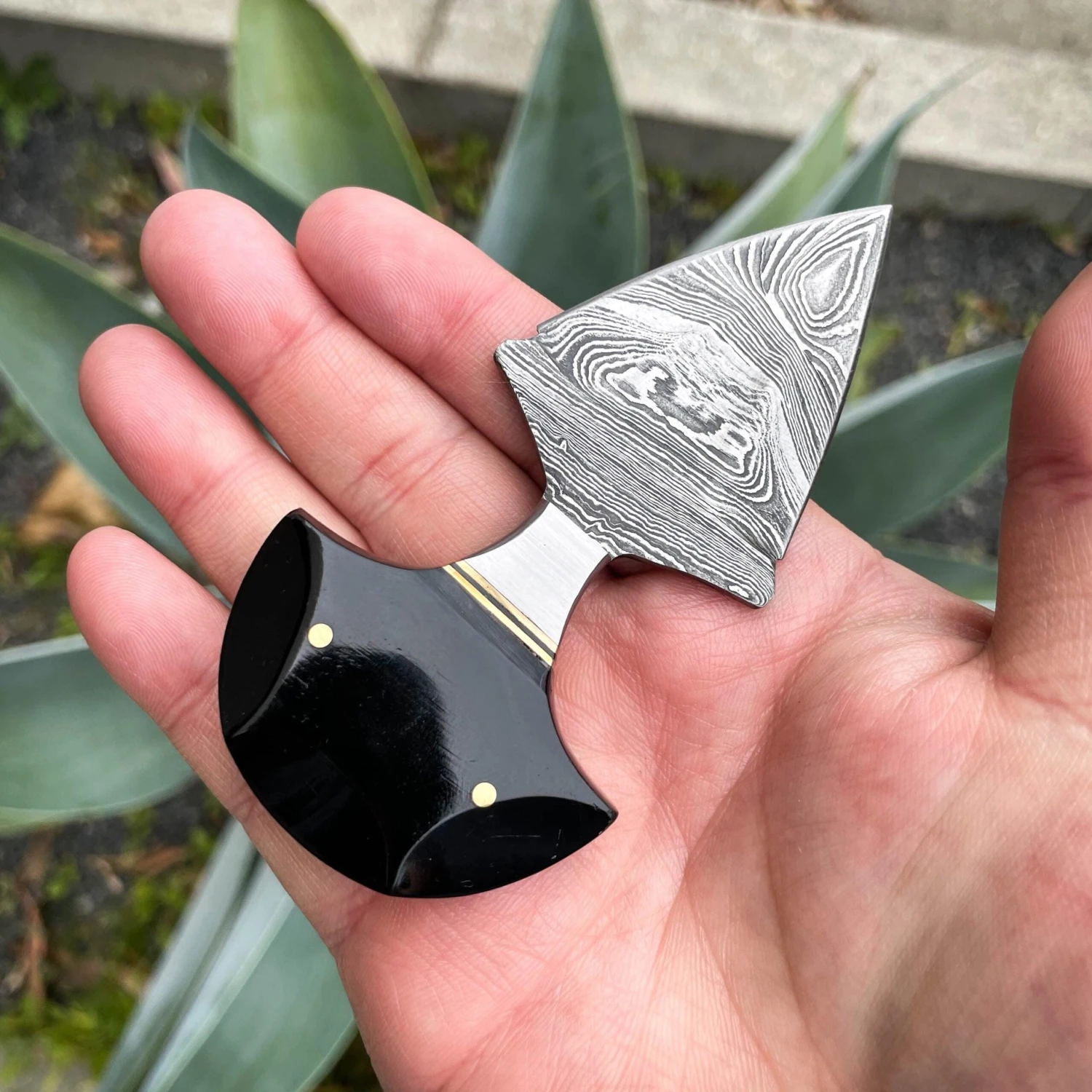 4.25" BLACK WIDOW PUSH DAGGER 5 4.25" BLACK WIDOW PUSH DAGGER - Image 3