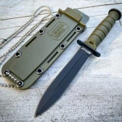 6" MTECH Military Kabai Tactical Combat Fixed Blade Neck Knife W/ Chained Sheath 7 6" MTECH Military Kabai Tactical Combat Fixed Blade Neck Knife W/ Chained Sheath -BLADE ADDICT Sales blade addict fixed blade 6 mtech military kabai tactical combat fixed blade neck knife w chained sheath 23932743483591