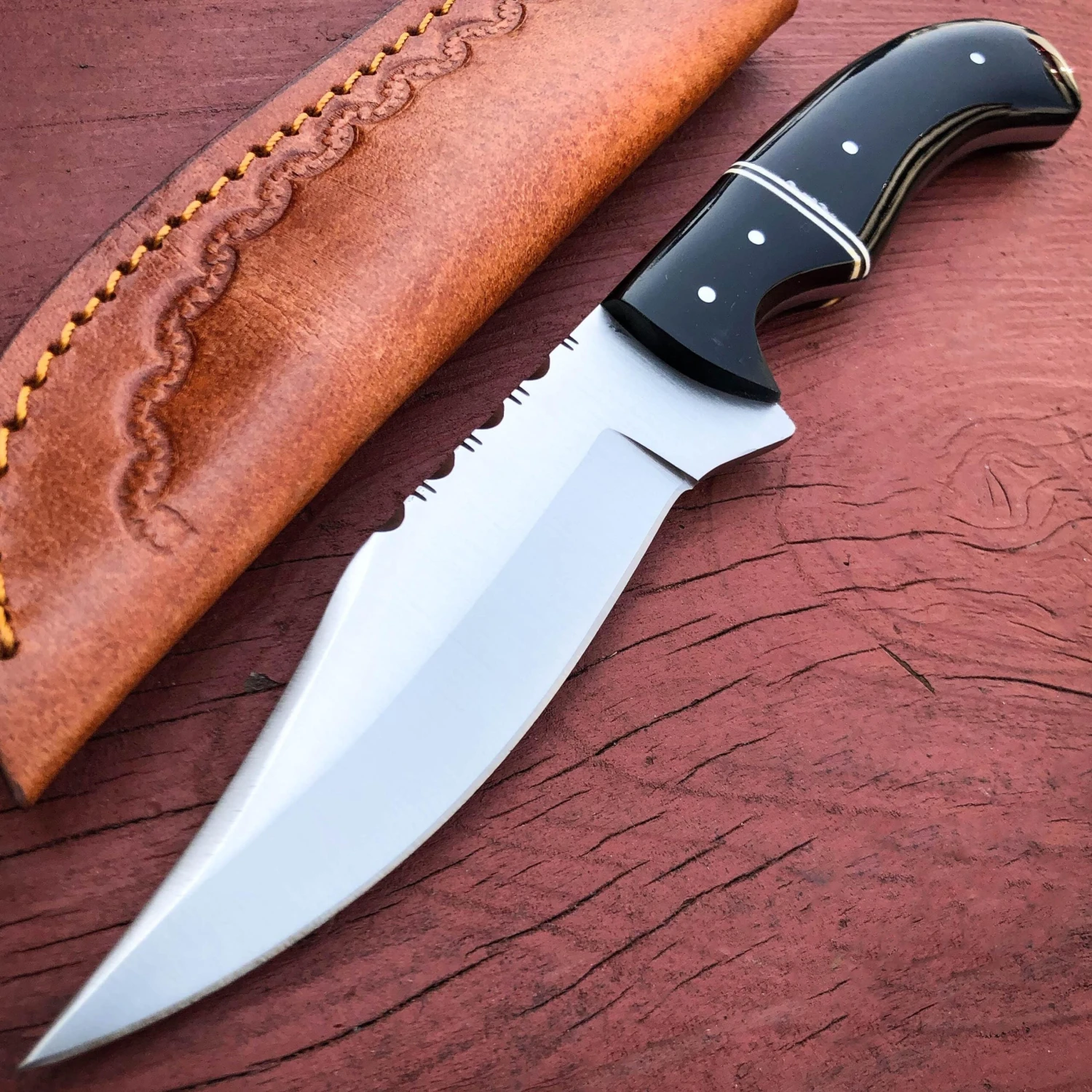 8.5" File Work Spine Skinner Fixed Blade Hunting Camping Survival Knife W Sheath 3 8.5" File Work Spine Skinner Fixed Blade Hunting Camping Survival Knife W Sheath