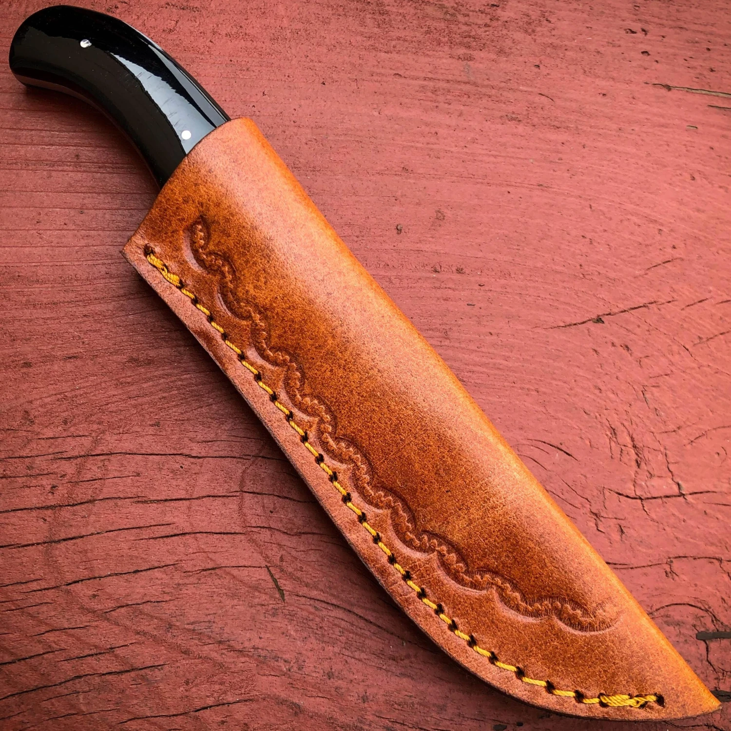 8.5" File Work Spine Skinner Fixed Blade Hunting Camping Survival Knife W Sheath 7 8.5" File Work Spine Skinner Fixed Blade Hunting Camping Survival Knife W Sheath - Image 5