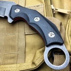 8.5" Heavy Duty Raptor Claw Karambit Talon Fixed Blade Hunting Survival Knife -BLADE ADDICT Sales blade addict fixed blade 8 5 heavy duty raptor claw karambit talon fixed blade hunting survival knife 15507289309272