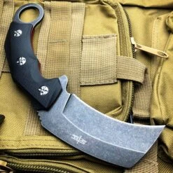 8.5" Heavy Duty Raptor Claw Karambit Talon Fixed Blade Hunting Survival Knife -BLADE ADDICT Sales blade addict fixed blade 8 5 heavy duty raptor claw karambit talon fixed blade hunting survival knife 15507289473112