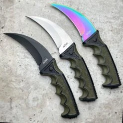 8.75" Military Tactical Combat KARAMBIT Fixed Blade Survival Talon Claw Knife 15 8.75" Military Tactical Combat KARAMBIT Fixed Blade Survival Talon Claw Knife -BLADE ADDICT Sales blade addict fixed blade 8 75 military tactical combat karambit fixed blade survival talon claw knife 24347909324999