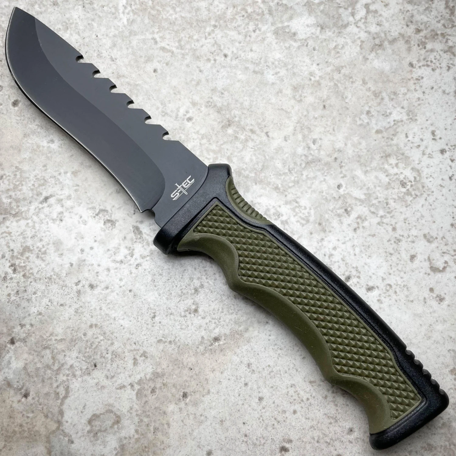 9" Military Tactical Combat Hunting Fixed Blade Survival Camping Outdoor Knife 5 9" Military Tactical Combat Hunting Fixed Blade Survival Camping Outdoor Knife - Image 3