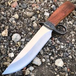 Survival Hunting Camping Fixed Blade Full Tang Bowie Rambo Knife W/ Wood Handle -BLADE ADDICT Sales blade addict fixed blade e survival hunting camping fixed blade full tang bowie rambo knife w wood handle 21537738358983