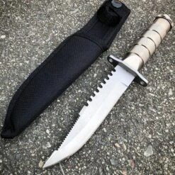 8.5" Tactical Camping Outdoor Fixed Blade Hunting Fishing Knife W Survival Kit 12 8.5" Tactical Camping Outdoor Fixed Blade Hunting Fishing Knife W Survival Kit -BLADE ADDICT Sales blade addict fixed blade silver 8 5 tactical camping outdoor fixed blade hunting fishing knife w survival kit 15730341380184