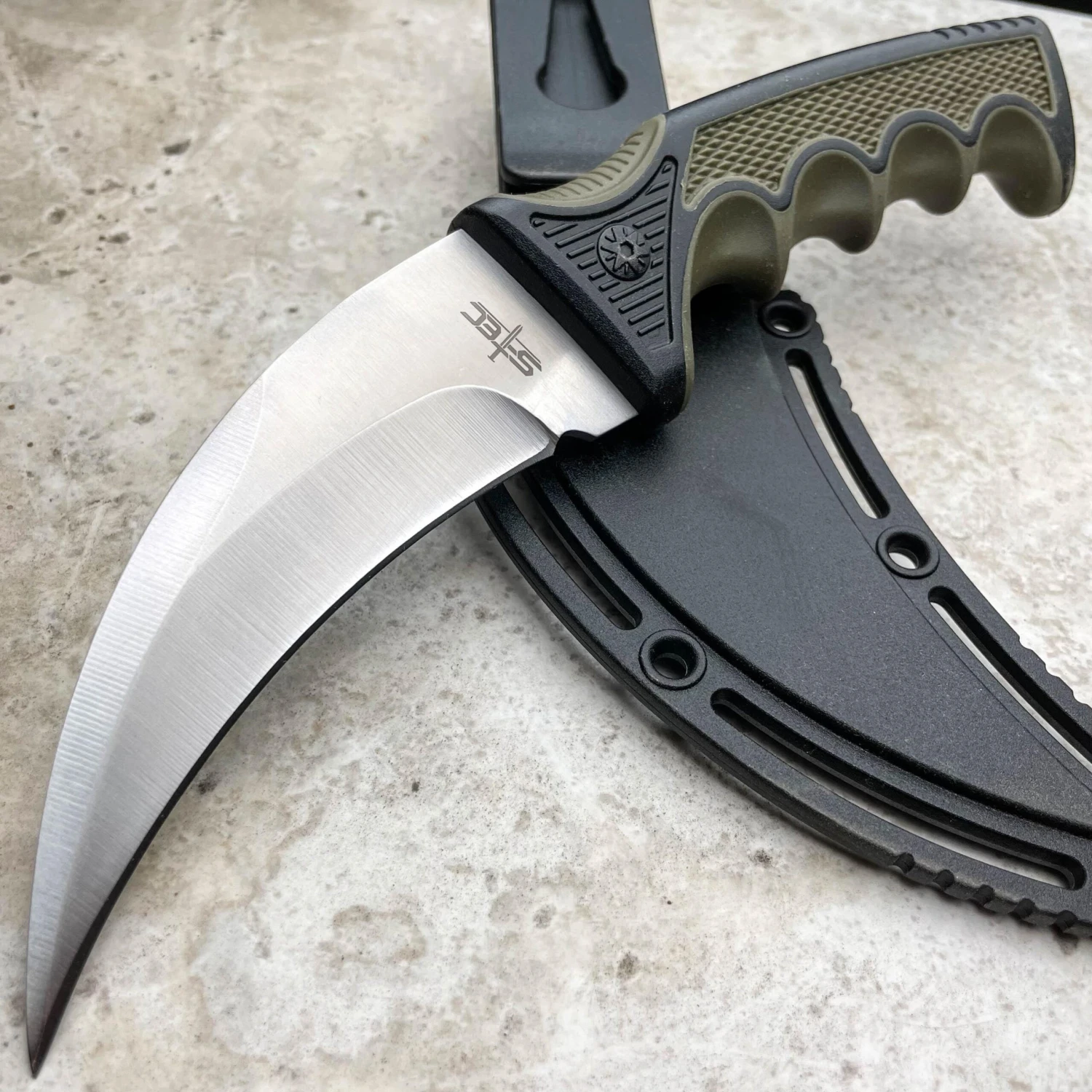 8.75" Military Tactical Combat KARAMBIT Fixed Blade Survival Talon Claw Knife 9 8.75" Military Tactical Combat KARAMBIT Fixed Blade Survival Talon Claw Knife - Image 7