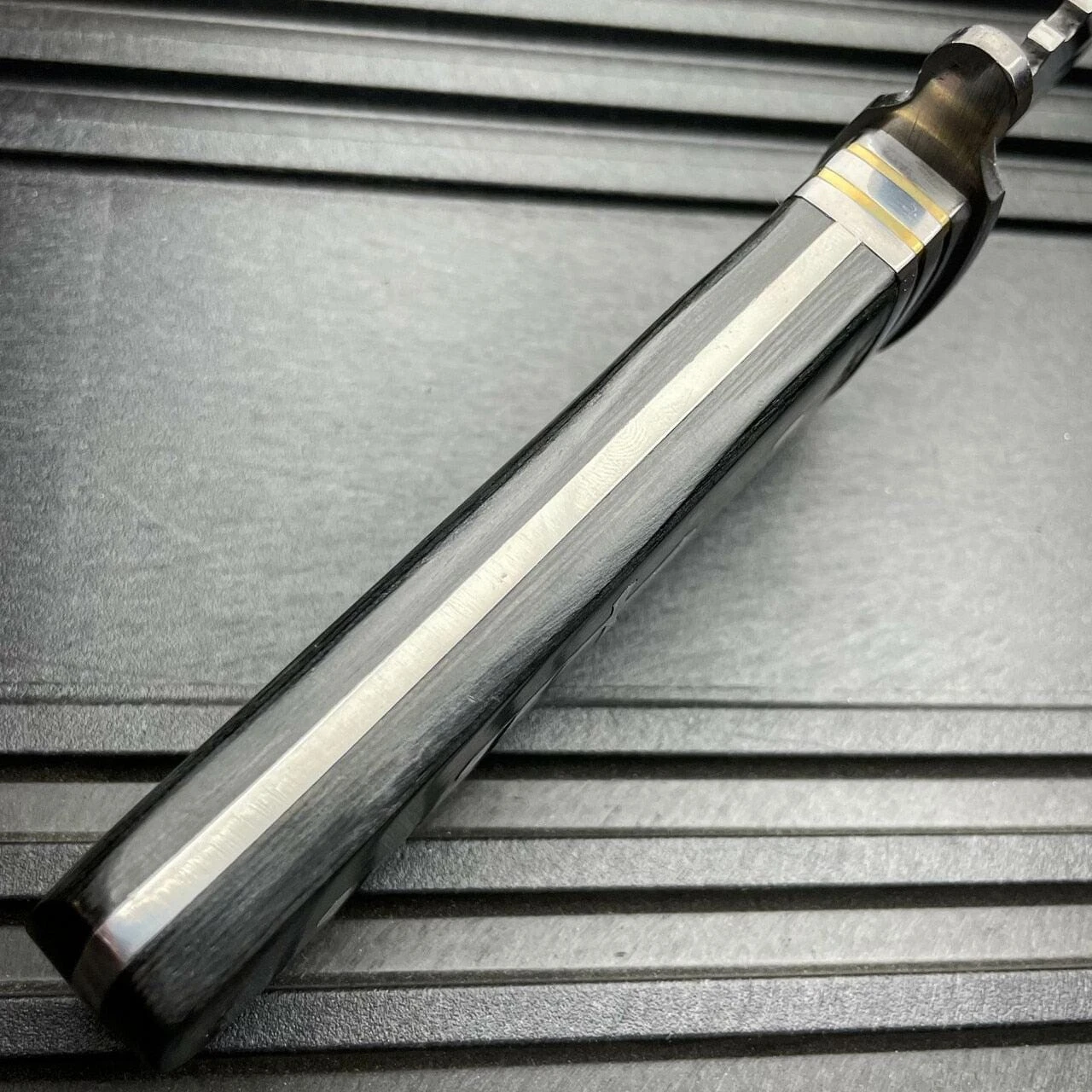 11" STAINLESS STEEL CELTIC CROSS HUNTING KNIFE WOOD HANDLE Gothic Skinning BLACK 6 11" STAINLESS STEEL CELTIC CROSS HUNTING KNIFE WOOD HANDLE Gothic Skinning BLACK - Image 4