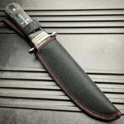 11" STAINLESS STEEL CELTIC CROSS HUNTING KNIFE WOOD HANDLE Gothic Skinning BLACK 13 11" STAINLESS STEEL CELTIC CROSS HUNTING KNIFE WOOD HANDLE Gothic Skinning BLACK -BLADE ADDICT Sales blade addict knives 11 stainless steel celtic cross hunting knife wood handle gothic skinning black 28866100494535