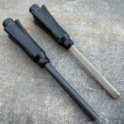 12.5" Survival Knuckle Fixed Blade W/ Compass, Fire Starter, Sharpening Rod 17 12.5" Survival Knuckle Fixed Blade W/ Compass, Fire Starter, Sharpening Rod -BLADE ADDICT Sales blade addict knives 12 5 survival knuckle fixed blade w compass fire starter sharpening rod 36191065112790