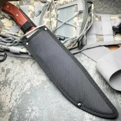 15" Full Tang TRACKER TACTICAL Hunting Rambo Fixed Blade Camping Bowie Knife NEW -BLADE ADDICT Sales blade addict knives 15 full tang tracker tactical hunting rambo fixed blade camping bowie knife new 36358152159446