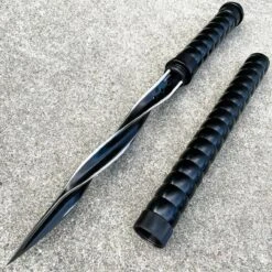 26" TRI DAGGER Twist Blade W/ Sheath 12 26" TRI DAGGER Twist Blade W/ Sheath -BLADE ADDICT Sales blade addict knives 26 tri dagger twist blade w sheath 36662264856790