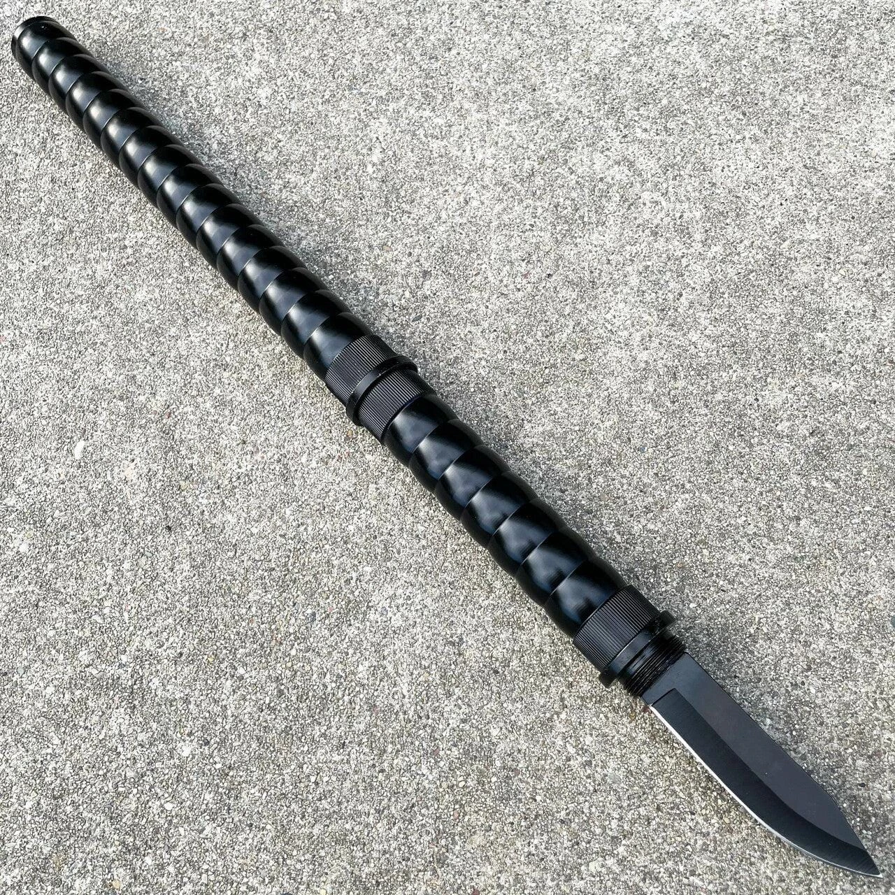 26" TRI DAGGER Twist Blade W/ Sheath 7 26" TRI DAGGER Twist Blade W/ Sheath - Image 5