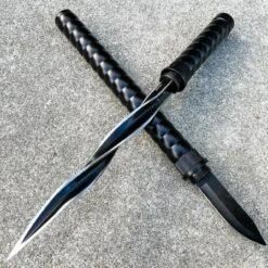 26" TRI DAGGER Twist Blade W/ Sheath 15 26" TRI DAGGER Twist Blade W/ Sheath -BLADE ADDICT Sales blade addict knives 26 tri dagger twist blade w sheath 36662268985558