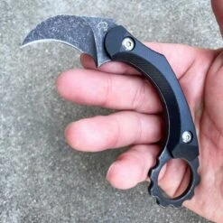 4.9" Stonewash Karambit Combat Talon Fixed Blade Knife 9 4.9" Stonewash Karambit Combat Talon Fixed Blade Knife -BLADE ADDICT Sales blade addict knives 4 9 stonewash karambit combat talon fixed blade knife 31059226984647