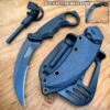 7.25" Military COMBAT Karambit FIXED BLADE KNIFE W Hard Sheath + Fire Starter 2 7.25" Military COMBAT Karambit FIXED BLADE KNIFE W Hard Sheath + Fire Starter -BLADE ADDICT Sales blade addict knives 7 25 military combat karambit fixed blade knife w hard sheath fire starter 30691158884551
