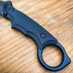 7.25" Military COMBAT Karambit FIXED BLADE KNIFE W Hard Sheath + Fire Starter -BLADE ADDICT Sales blade addict knives 7 25 military combat karambit fixed blade knife w hard sheath fire starter 30691187425479