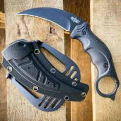 7.5" Military Tactical Hunting COMBAT Karambit FIXED BLADE KNIFE W Hard Sheath 11 7.5" Military Tactical Hunting COMBAT Karambit FIXED BLADE KNIFE W Hard Sheath -BLADE ADDICT Sales blade addict knives 7 5 military tactical hunting combat karambit fixed blade knife w hard sheath 36935538016470