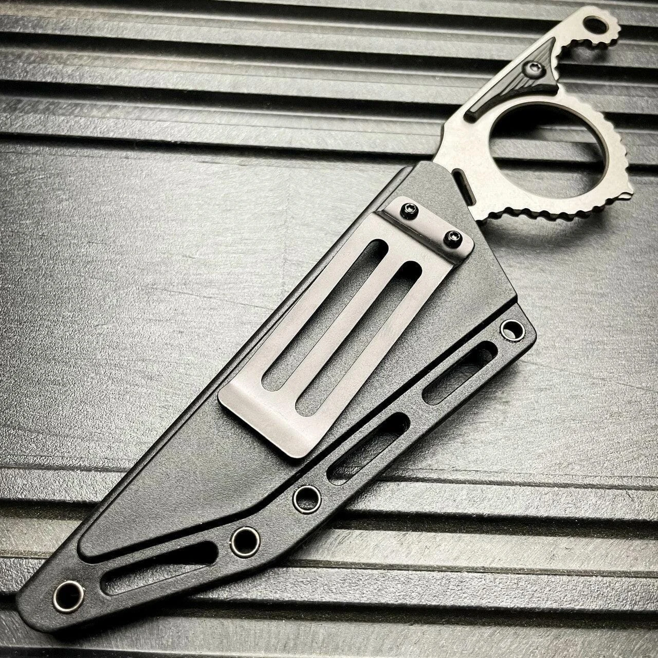 7" Tactical FIXED BLADE Full Tang Dagger Hunting Survival Knife W/ Sheath New 11 7" Tactical FIXED BLADE Full Tang Dagger Hunting Survival Knife W/ Sheath New - Image 9