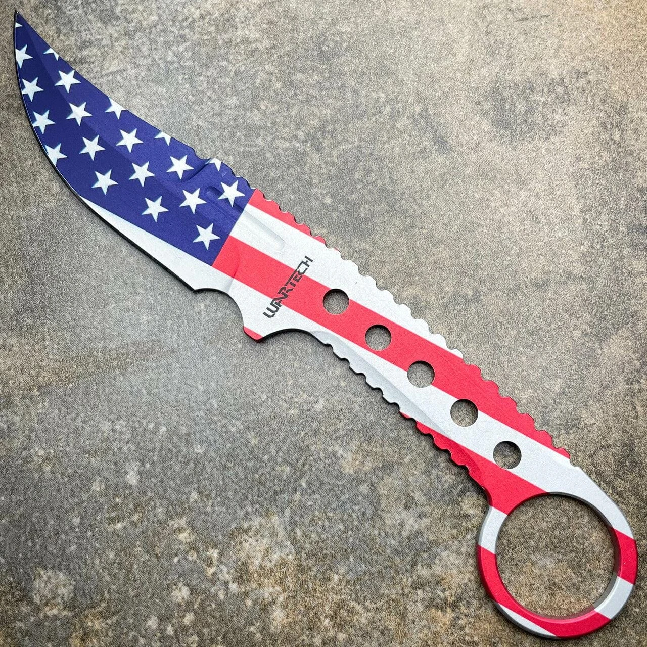 8.25" Survival Upswept Combat Fixed Blade Knife W/ Sheath 7 8.25" Survival Upswept Combat Fixed Blade Knife W/ Sheath - Image 5