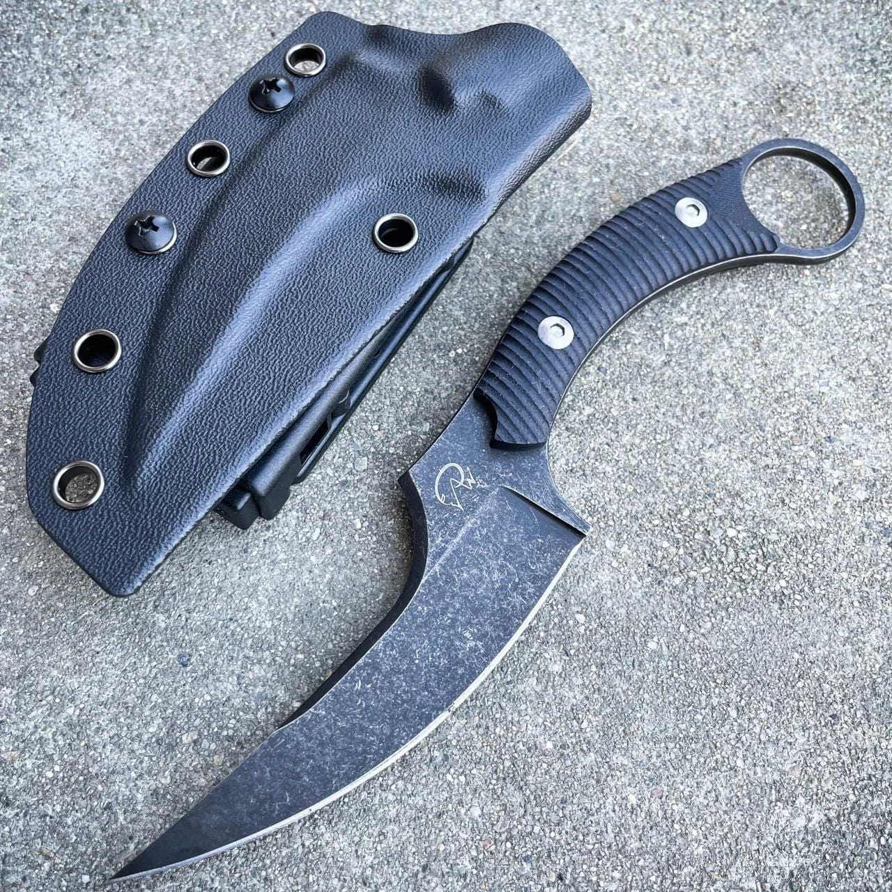8" Hunting Tactical Karambit Fixe Blade Combat Knife 3 8" Hunting Tactical Karambit Fixe Blade Combat Knife