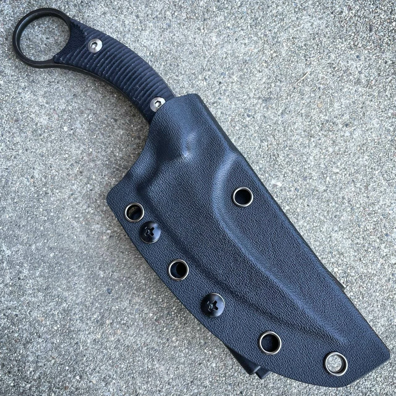 8" Hunting Tactical Karambit Fixe Blade Combat Knife 6 8" Hunting Tactical Karambit Fixe Blade Combat Knife - Image 4
