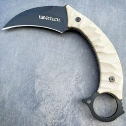 8" Military Survival Karambit Fixed Blade Camping Combat Knife W Hard Sheath -BLADE ADDICT Sales blade addict knives 8 military survival karambit fixed blade camping combat knife w hard sheath 36662395568342