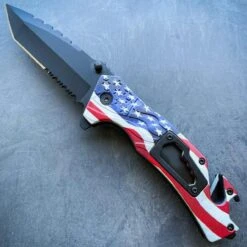 8" Military Tactical Spring Assisted Rescue Multi Tool Pocket OPEN Folding Knife -BLADE ADDICT Sales blade addict knives 8 military tactical spring assisted rescue multi tool pocket open folding knife 29418237264071