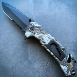 8" Military Tactical Spring Assisted Rescue Multi Tool Pocket OPEN Folding Knife -BLADE ADDICT Sales blade addict knives 8 military tactical spring assisted rescue multi tool pocket open folding knife 29418243129543