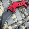8" Red Spring Assisted Karambit Pocket Knife -BLADE ADDICT Sales blade addict knives 8 red spring assisted karambit pocket knife 29602377105607